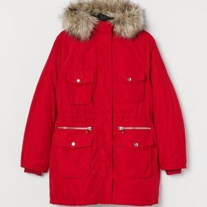 H&M Divided NWOT Heavy Utility Padded Parka (L)